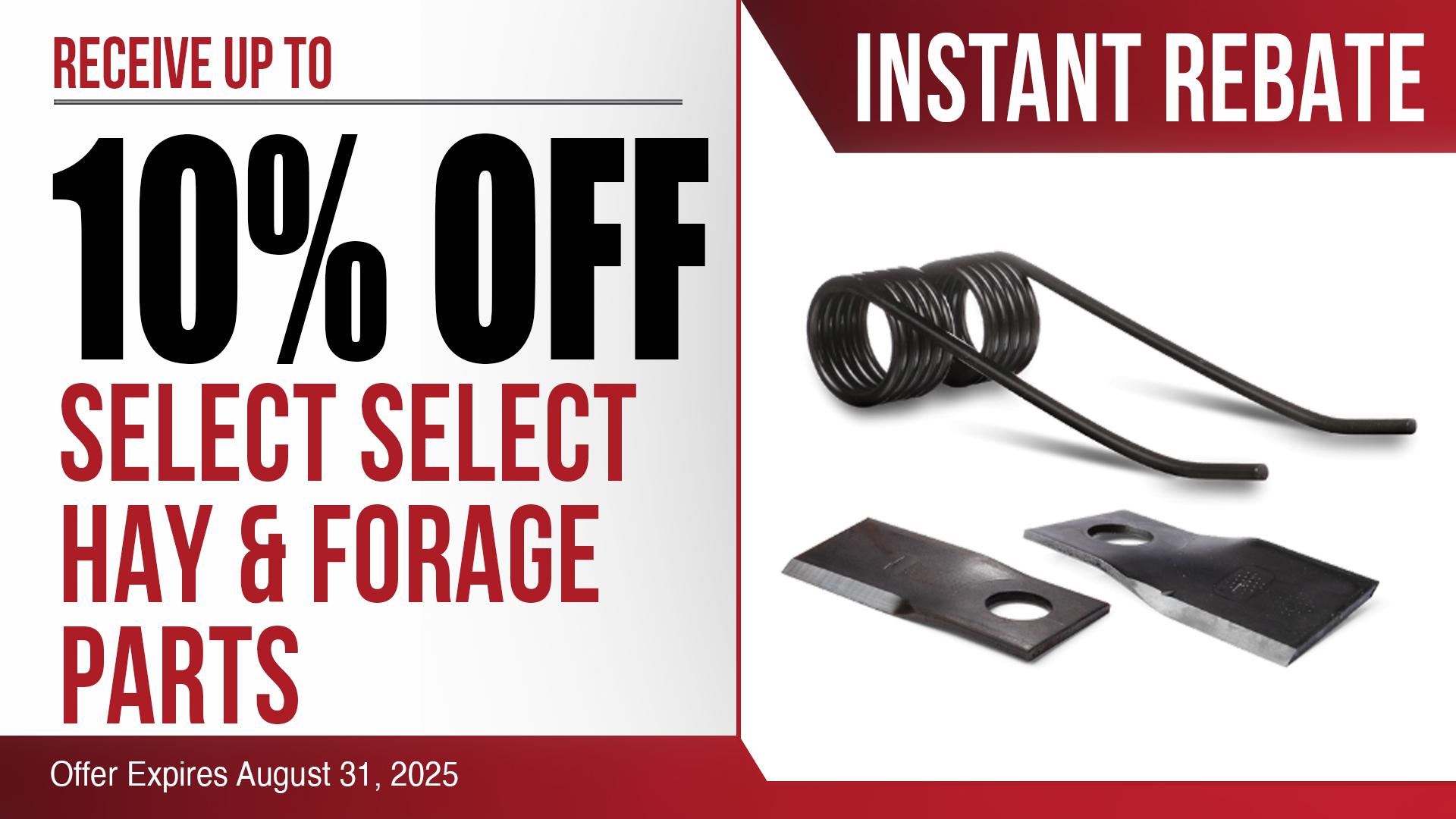 Select Hay & Forage Parts