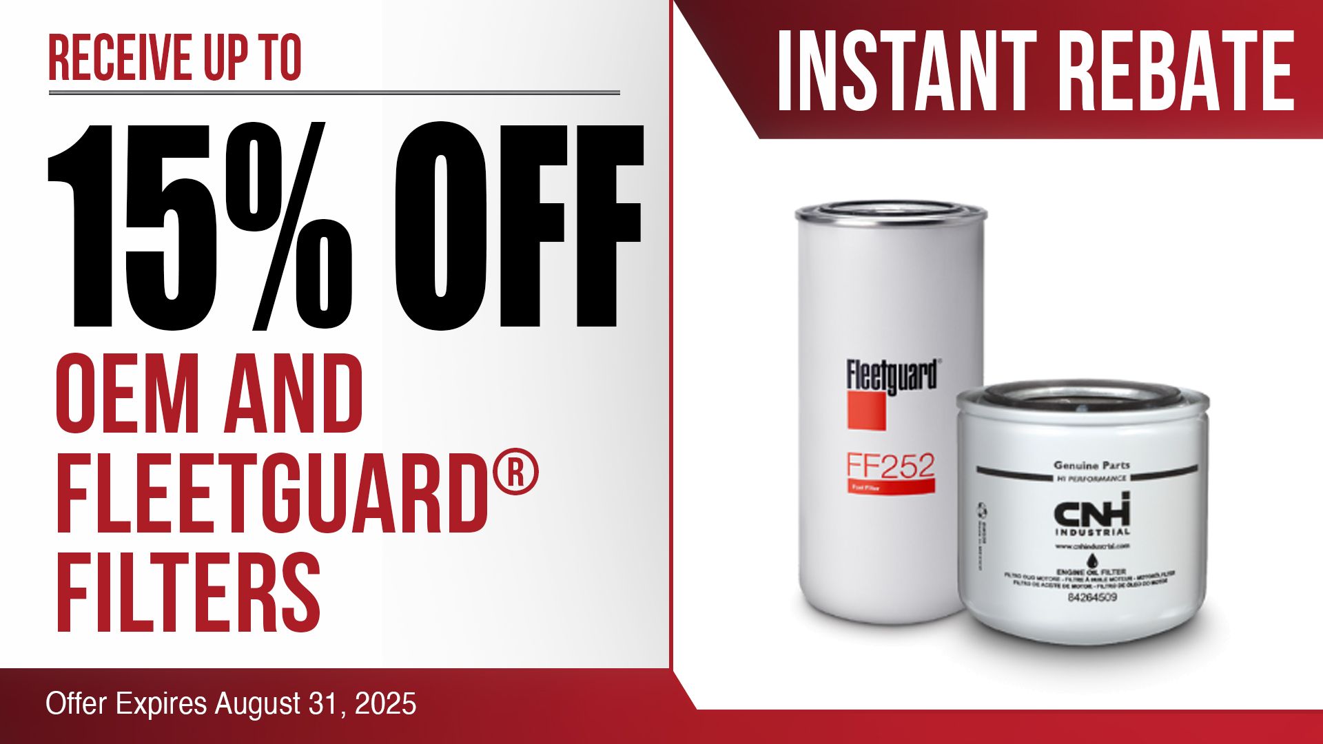 OEM And Fleetguard Filters